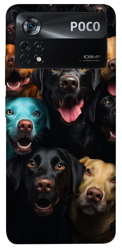 Чохол на Xiaomi Poco X4 Pro 5G Собаки фото 1 з 1