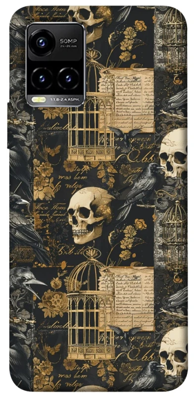 Чохол на Vivo Y21 / Y33s Halloween aesthetics ver.1 фото 1 з 1