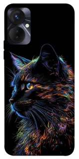 Чохол на TECNO Spark 9 Pro (KH7n) Чорний кіт фото 1 з 1