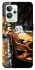 Чехол на Realme GT2 Golden sports car фото 1 из 1