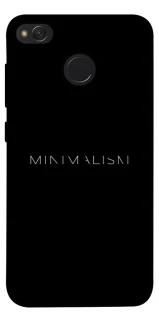 Чехол на Xiaomi Redmi 4X Minimalism фото 1 из 1