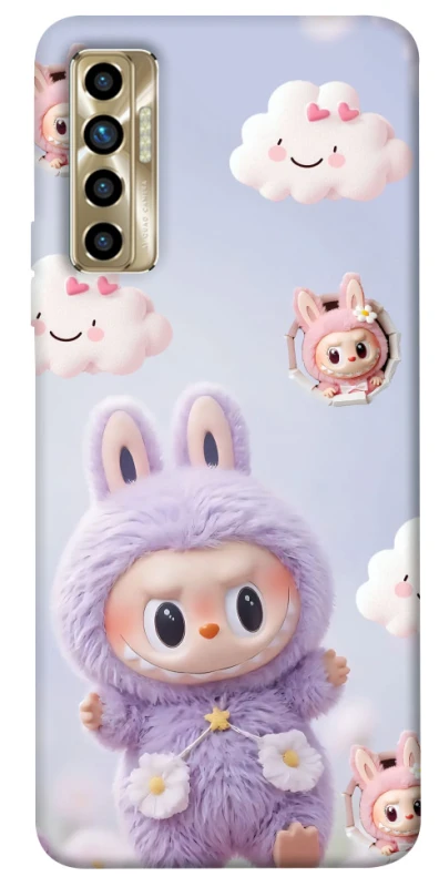 Чохол на TECNO Camon 17P Labubu & clouds фото 1 з 1