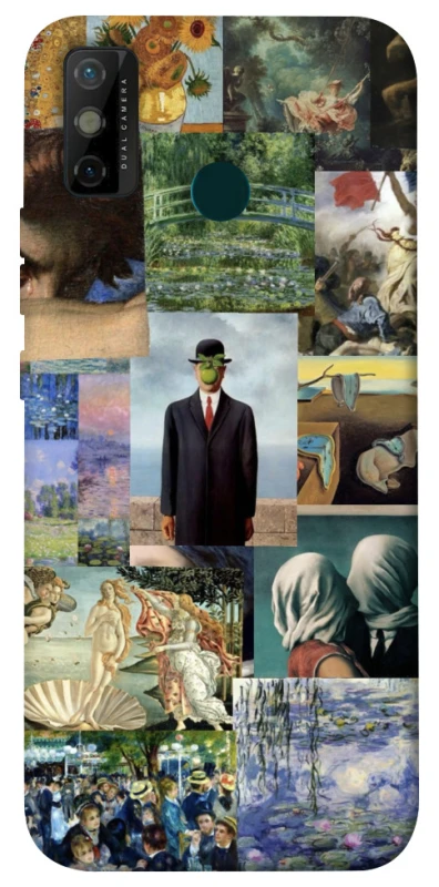 Чохол на TECNO Spark 6 Go Art collage ver.4 фото 1 з 1
