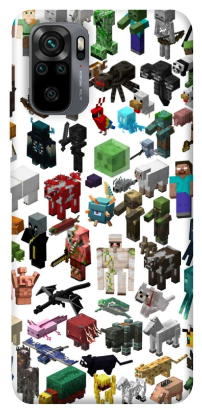 Чохол на Xiaomi Redmi Note 10 / Note 10s Minecraft v4 фото 1 з 1