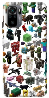 Чохол на Xiaomi Redmi Note 10 / Note 10s Minecraft v4 фото 1 з 1