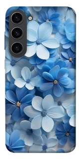 Чехол на Samsung Galaxy S23 Синие цветы фото 1 из 1