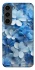 Чехол на Samsung Galaxy S23 Синие цветы фото 1 из 1