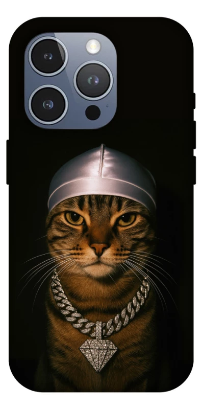 Чехол на Apple iPhone 16 Pro Max Cat in Bling фото 1 из 1