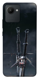 Чохол на Realme C30 Мечі Ведьмака фото 1 з 1