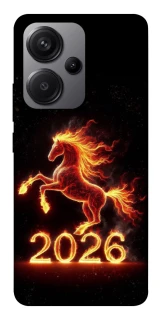 Чохол на Xiaomi Redmi Note 13 Pro+ Red Fire Horse ver.1 фото 1 з 1