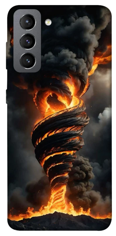Чохол на Samsung Galaxy S21 FE Вогняний торнадо фото 1 з 1