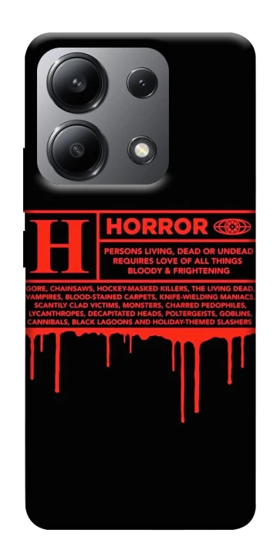Чохол на Xiaomi Redmi Note 13 4G Horror Halloween фото 1 з 1