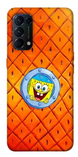 Чехол на Oppo Reno 5 4G Дом Спанч Боба фото 1 из 1