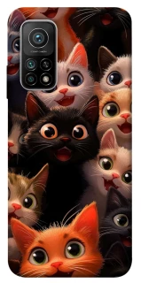 Чохол на Xiaomi Mi 10T happy cats фото 1 з 1