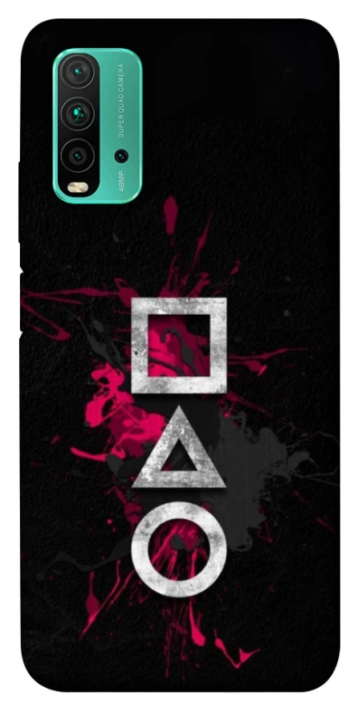 Чехол на Xiaomi Redmi Note 9 4G / Redmi 9 Power Square Sentence фото 1 из 1