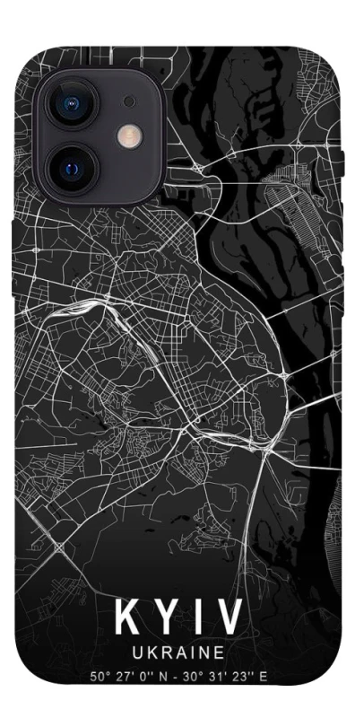 Чохол на Apple iPhone 12 mini (5.4") Kyiv map фото 1 з 1