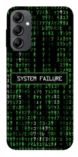 Чехол на Samsung Galaxy A14 4G/5G Matrix system failure фото 1 из 1