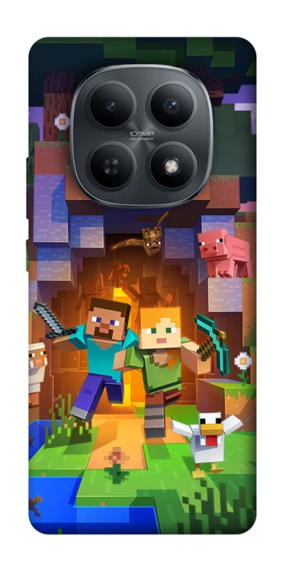 Чехол на Xiaomi Redmi Note 15 4G/5G (EU) Minecraft game фото 1 из 1