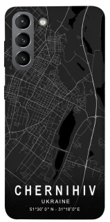 Чехол на Samsung Galaxy S21 Chernihiv map фото 1 из 1