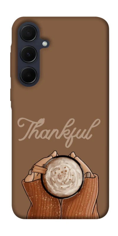 Чехол на Samsung Galaxy A35 Thankful coffee фото 1 из 1