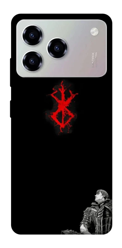 Чохол на ZTE Blade A76 berserk black фото 1 з 1