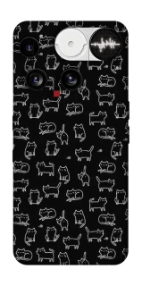 Чехол на Nothing Phone (3) Black Cats фото 1 Чехол на Nothing Phone (3) Black Cats фото 1 из 1