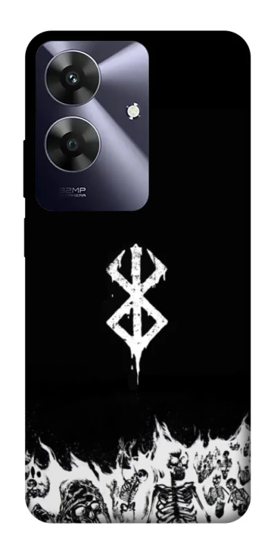 Чохол на Realme Note 60 Berserk skeletons фото 1 з 1