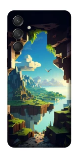 Чохол на Samsung Galaxy M55 Minecraft sunrise фото 1 з 1