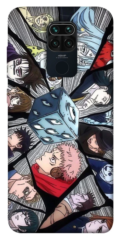 Чохол на Xiaomi Redmi Note 9 / Redmi 10X jujutsu kaisen v4 фото 1 з 1