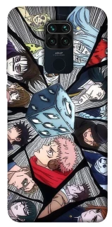 Чехол на Xiaomi Redmi Note 9 / Redmi 10X jujutsu kaisen v4 фото 1 из 1