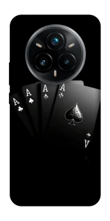 Чохол на Realme 14 Pro+ Black Cards фото 1 з 1