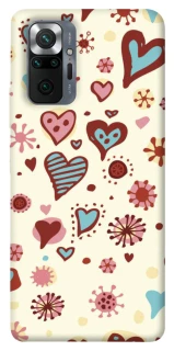 Чехол на Xiaomi Redmi Note 10 Pro Pretty hearts фото 1 из 1