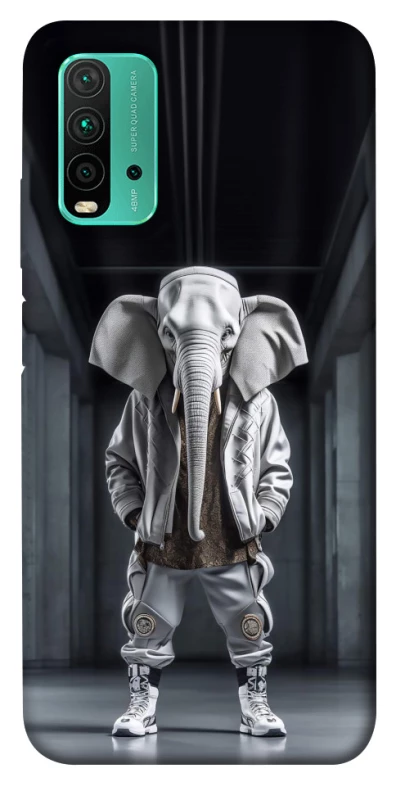 Чехол на Xiaomi Redmi Note 9 4G / Redmi 9 Power Слон v2 фото 1 из 1