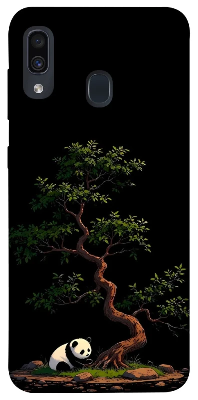 Чехол на Samsung Galaxy A20 / A30 Panda and tree фото 1 из 1