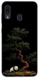 Чохол на Samsung Galaxy A20 / A30 Panda and tree фото 1 з 1