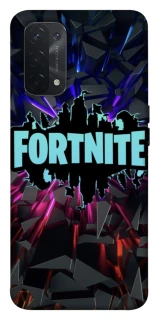 Чехол на Oppo A54 5G / A74 5G Fortnite logo ver.3 фото 1 из 1