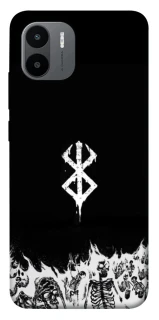 Чохол на Xiaomi Redmi A1+ / Poco C50 / A2+ Berserk skeletons фото 1 з 1