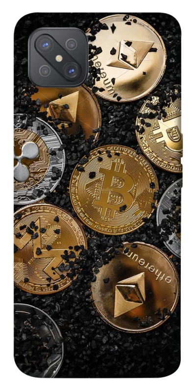 Чохол на Oppo A92s Many coins v2 фото 1 з 1