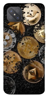 Чохол на Oppo A92s Many coins v2 фото 1 з 1