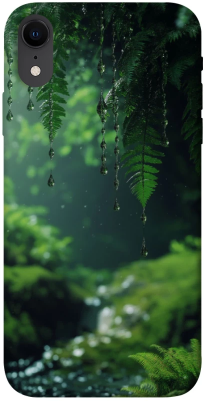 Чехол на Apple iPhone XR (6.1") rain forest фото 1 из 1