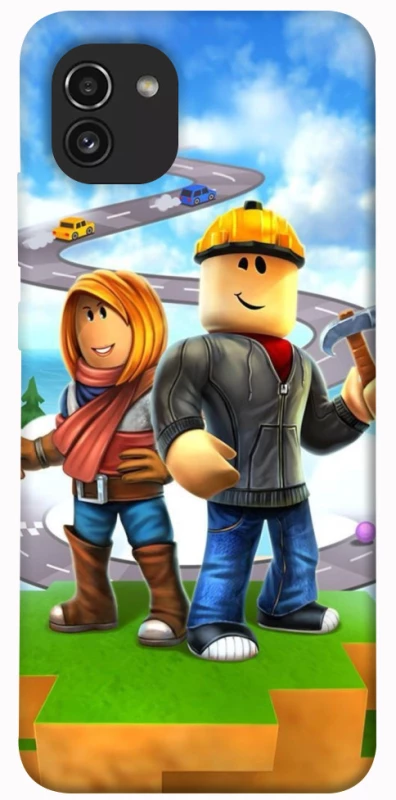 Чохол на Samsung Galaxy A03 Roblox Builder Adventure фото 1 з 1