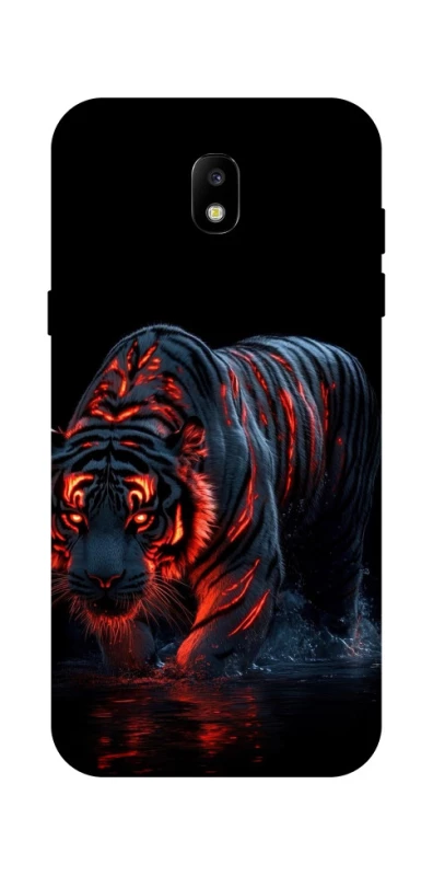 Чехол на Samsung Galaxy J5 (2017) fire tiger фото 1 из 1