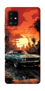 Чохол на Samsung Galaxy A51 5G Car at sunset фото 1 з 1
