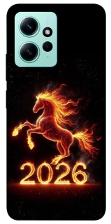 Чохол на Xiaomi Redmi Note 12 4G Red Fire Horse ver.1 фото 1 з 1