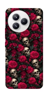 Чехол на Xiaomi Civi 5 Pro Черепа и розы фото 1 из 1
