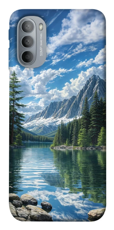 Чохол на Motorola Moto G31 River in the mountains фото 1 з 1