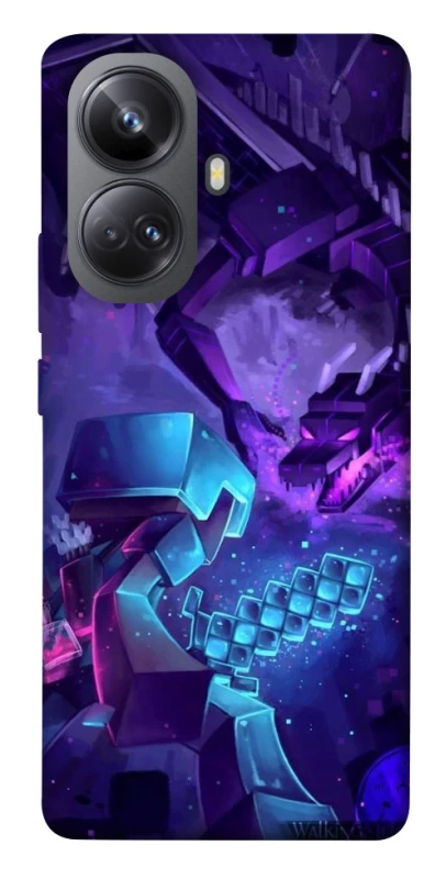 Чохол на Realme 10 Pro+ Minecraft dragon фото 1 з 1