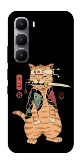 Чехол на Infinix Hot 60 Pro Кот-самурай фото 1 из 1