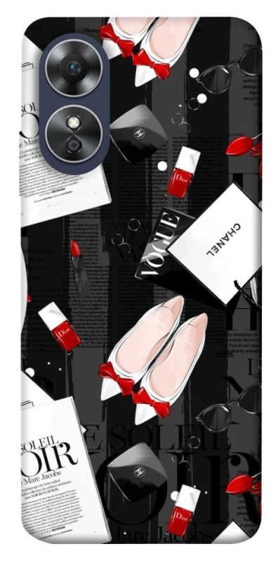 Чехол на Oppo A17 Fashion collage ver.4 фото 1 из 1