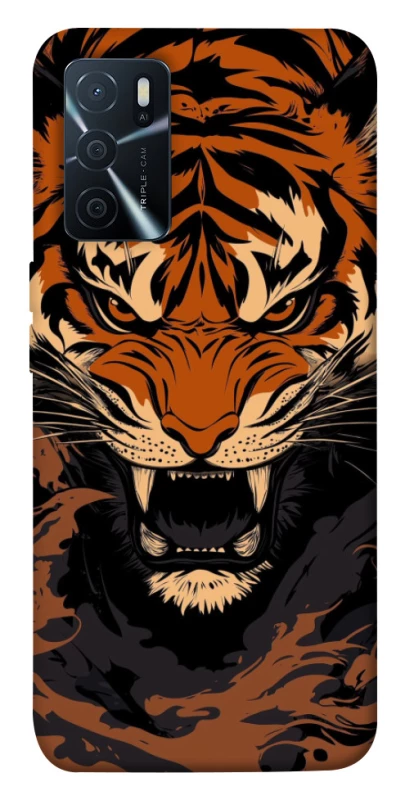Чохол на Oppo A16s / A16 cool tiger фото 1 з 1